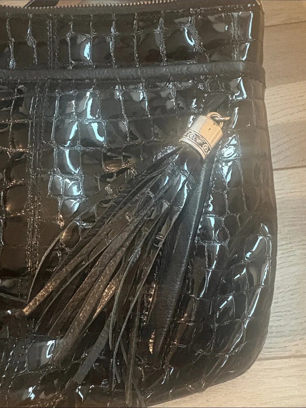 Brighton crossbody glossy